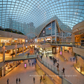 LF Stahlkonstruktion Einkaufszentrum Raum Rahmen Skylichtdach